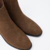 dark-brown-suede-ankle-boots-kanstore-2-min Dark brown suede ankle boots