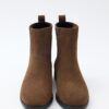 dark-brown-suede-ankle-boots-kanstore-3-min Dark brown suede ankle boots