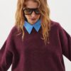 1200x1800_-91492-16-B-min Chunky oversize sweater burgundy with scarf