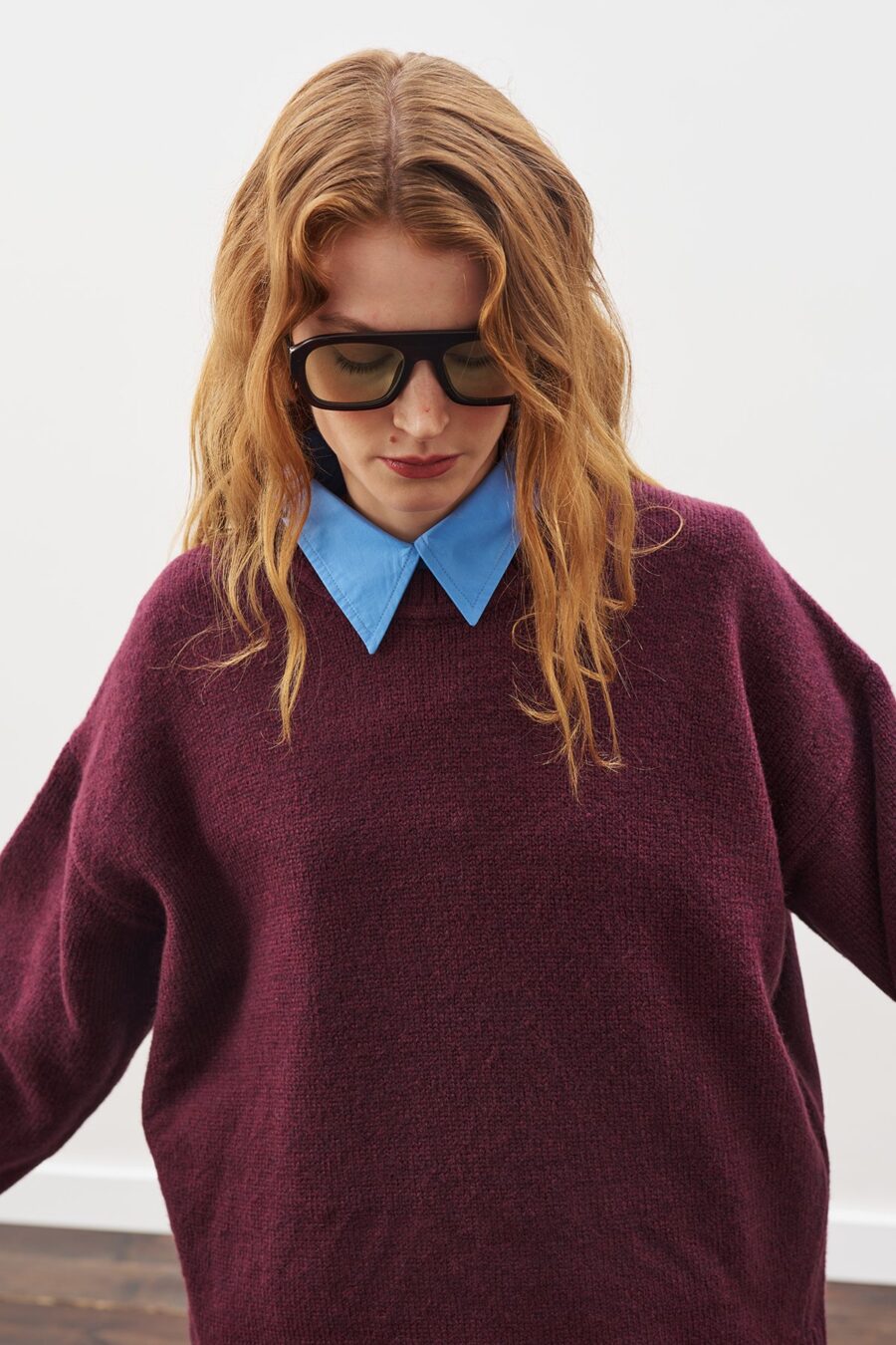 1200x1800_-91492-16-B-min Chunky oversize sweater burgundy with scarf