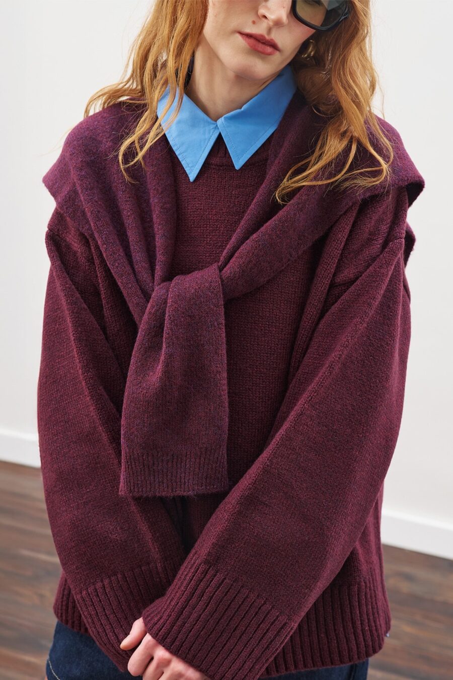 1200x1800_-91686-16-B-min Chunky oversize sweater burgundy with scarf