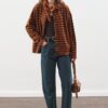 1200x1800_-92500-16-B-min Brown striped cardigan with scarf detail