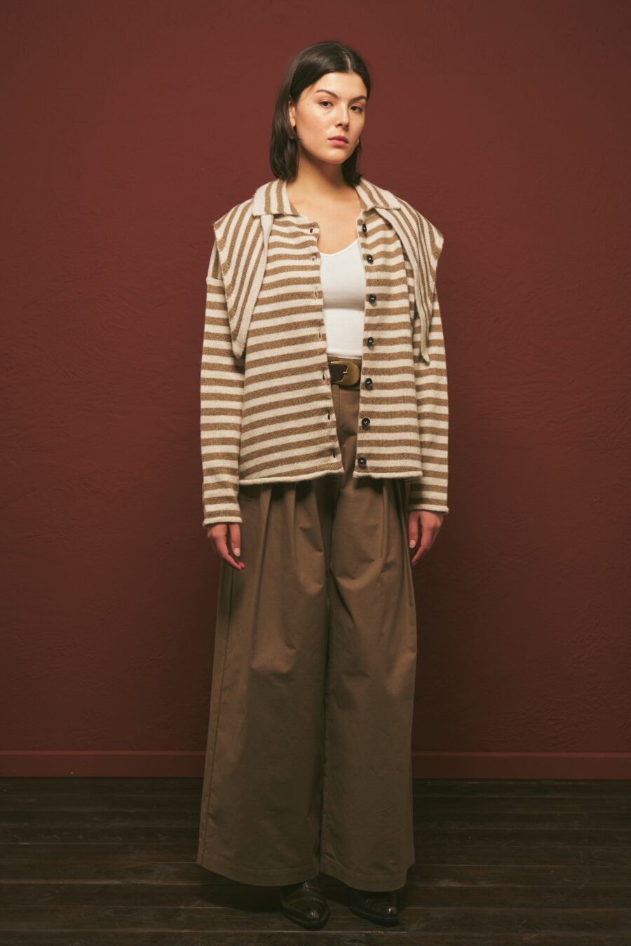 1200x1800_-94254-16-B-min Beige striped cardigan with scarf detail