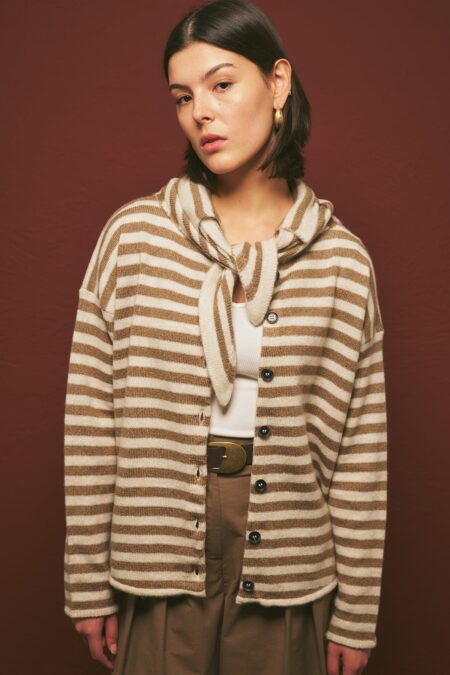 1200x1800_-94255-16-B-min Beige striped cardigan with scarf detail