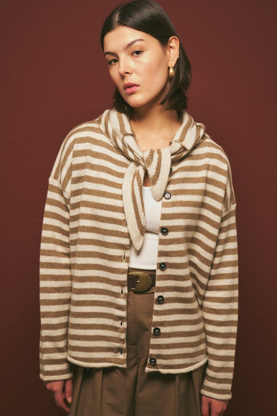 1200x1800_-94255-16-B-min Beige striped cardigan with scarf detail