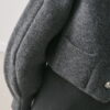 Button detailed suit anthracite
