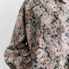 Jacquard print design jacket powder