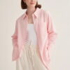 Pink organic cotton essential shirt