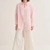 Pink organic cotton essential shirt