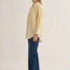 Butter yellow organic cotton essential shirt