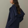 Navy epaulette detail jacket