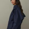Navy epaulette detail jacket