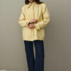 Yellow epaulette detail jacket