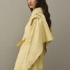 Yellow epaulette detail jacket