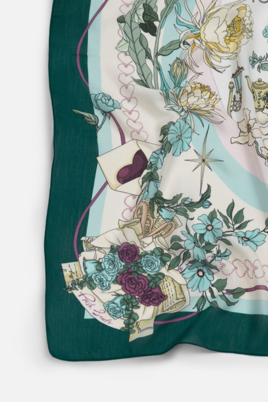 Lilac dream floss viscose scarf