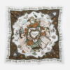 Clay brown beauty and the beast floss viscose scarf