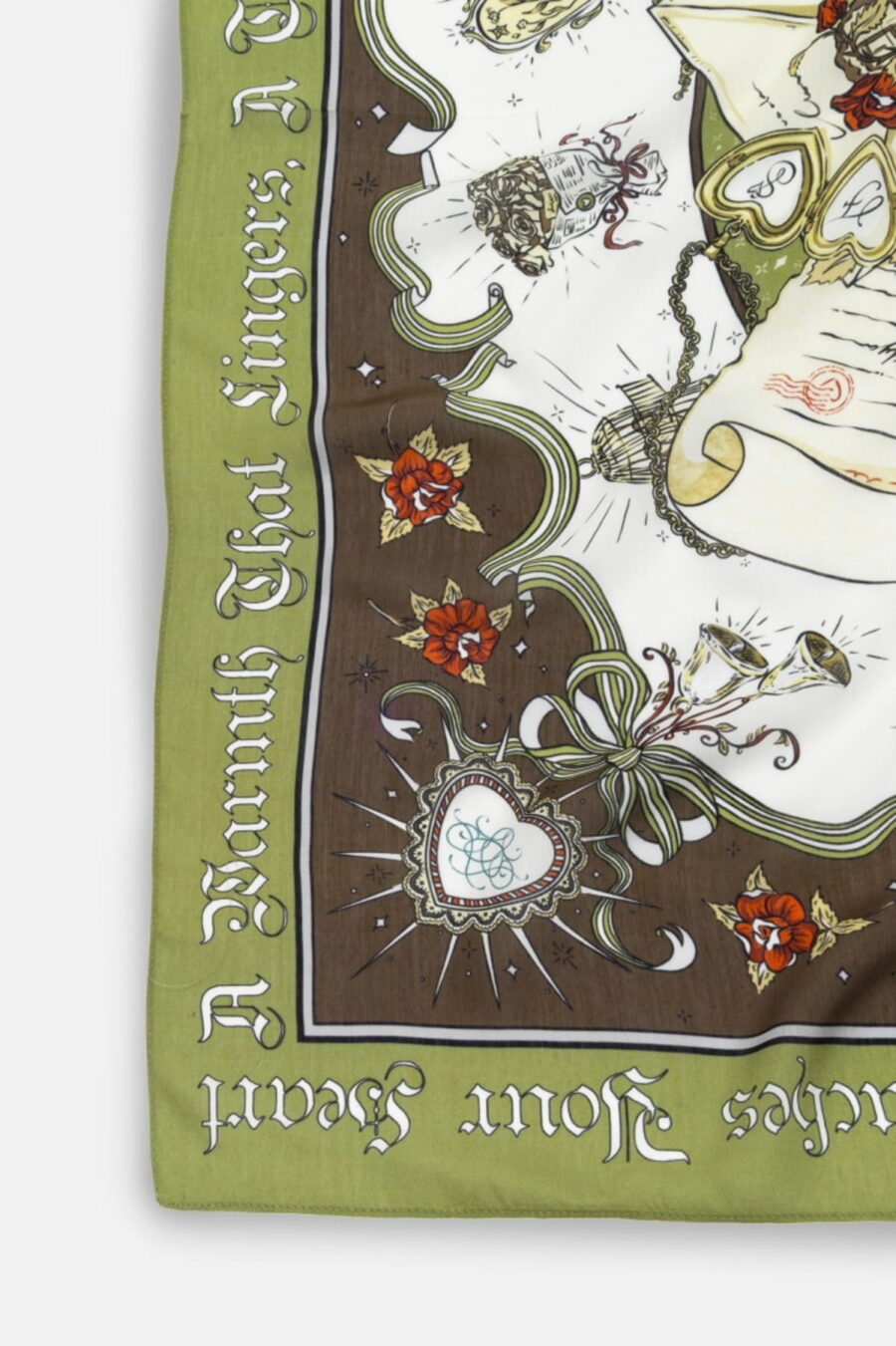 Forest beauty and the beast floss viscose scarf