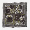 Brown little love dream floss viscose scarf