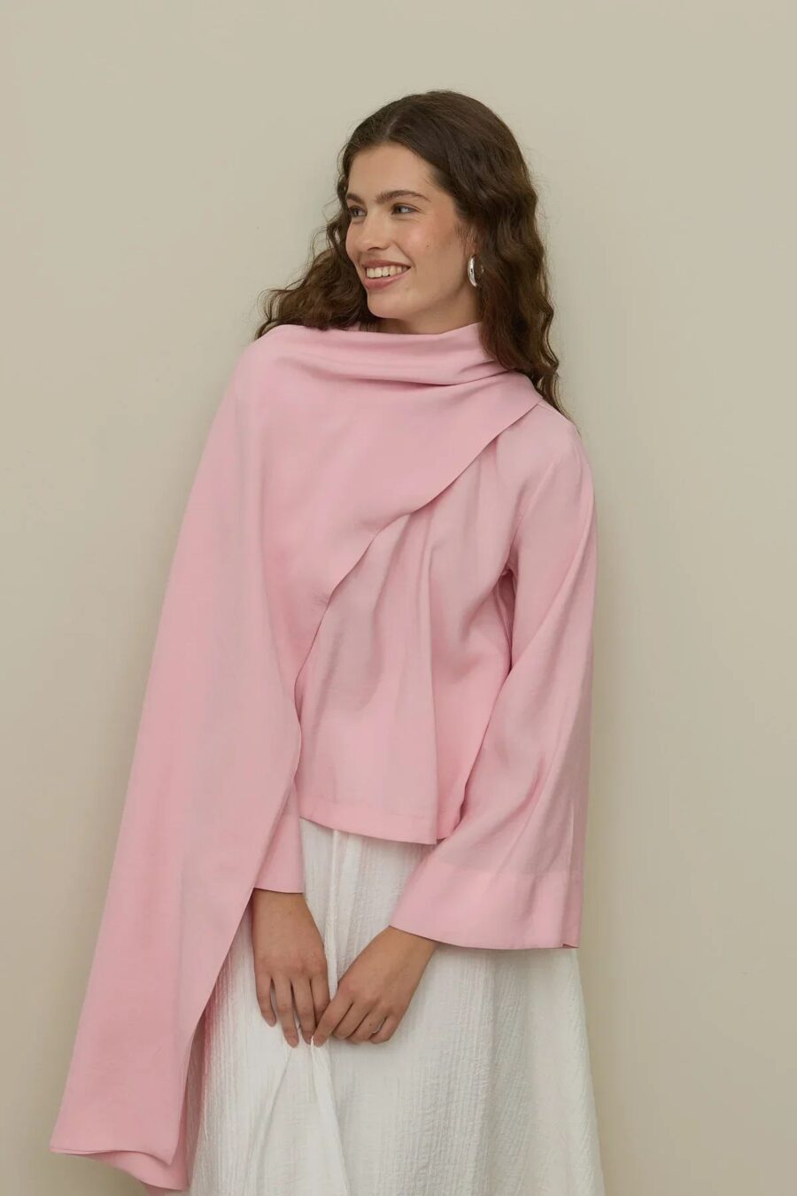 Pink detachable panel modal top