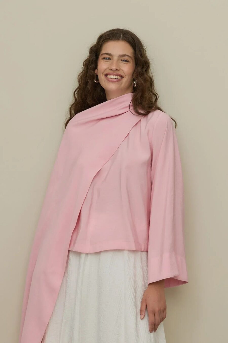 Pink detachable panel modal top