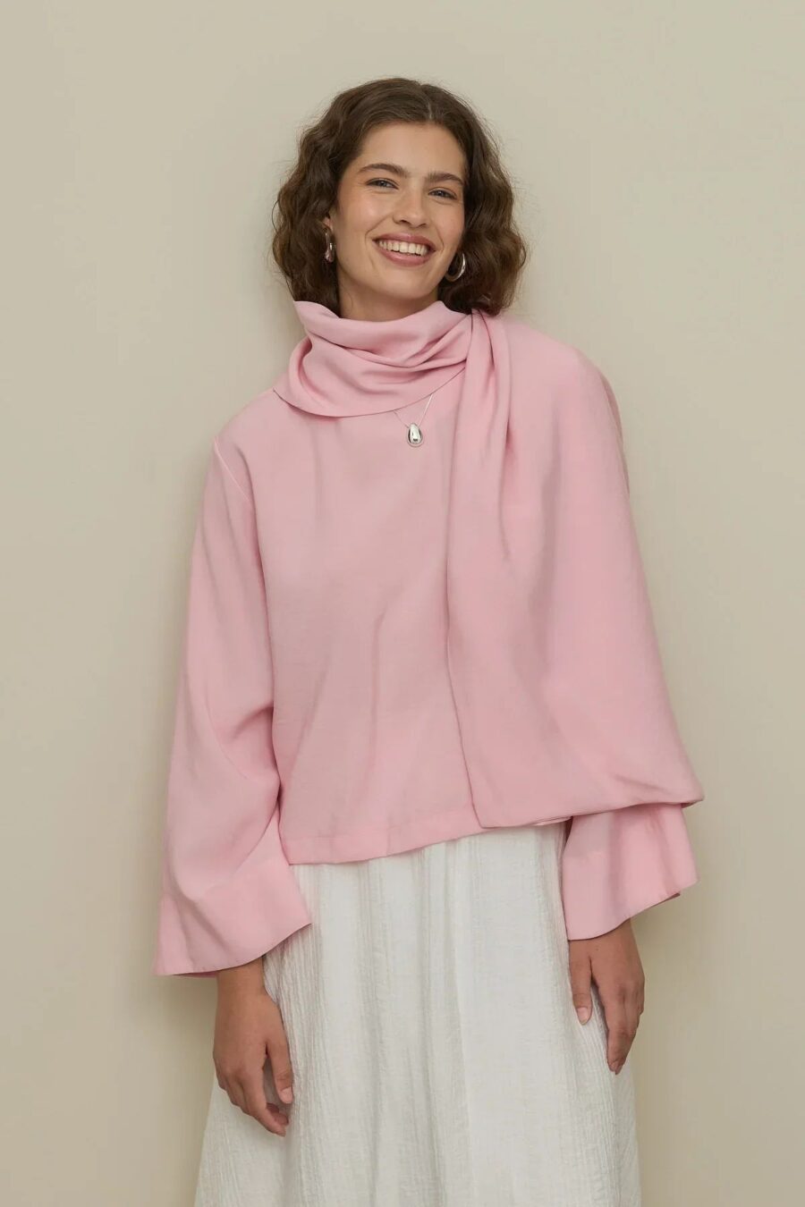 Pink detachable panel modal top