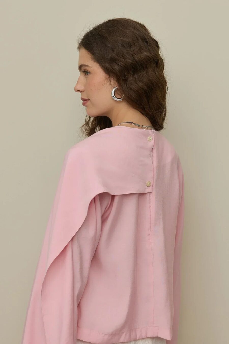 Pink detachable panel modal top